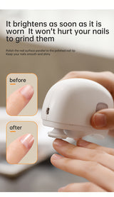 SmartClip Pro – Elektrischer 2-in-1 Nagelknipser & Polierer (Automatisch & Sicher mit LED)