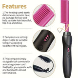 ProStyler™ – Elektrischer Hitzekamm für Glattes & Seidiges Haar (Salon-Keramik Technologie)