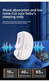 SmartClip Pro – Elektrischer 2-in-1 Nagelknipser & Polierer (Automatisch & Sicher mit LED)