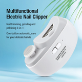 SmartClip Pro – Elektrischer 2-in-1 Nagelknipser & Polierer (Automatisch & Sicher mit LED)