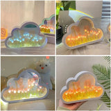 DIY Wolken-Spiegel "Ewige Tulpen" – Das Magische 2-in-1 Nachtlicht & Spiegel (Bastelset)